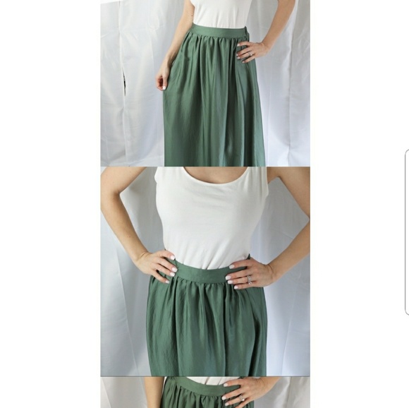 Mossimo Supply Co. Dresses & Skirts - LAST CHANCE Beautiful Army Green Maxi Skirt